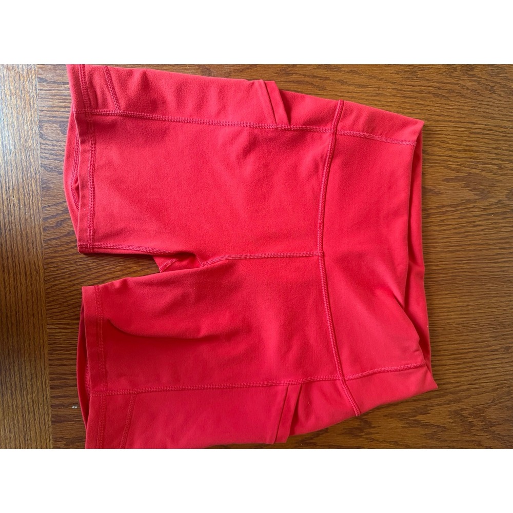 Fabletics Red Women's Bike Shorts